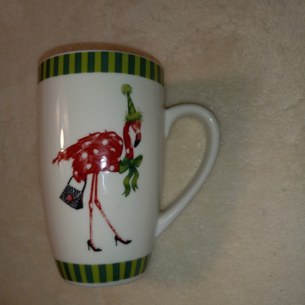 Cypress Home flamingo shopping Coffee Tea Mug Fabulous is a frame of mind